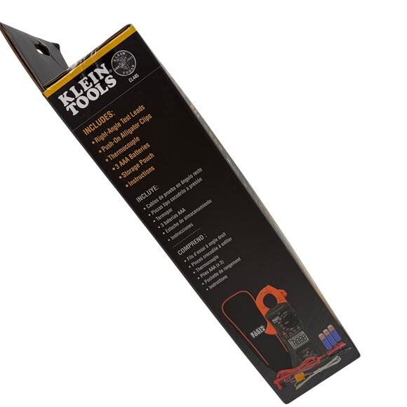 Klein Tools HVAC Clamp Meter True RMS 750V 600A CL445 New In Box (NIB) - Picture 4 of 6